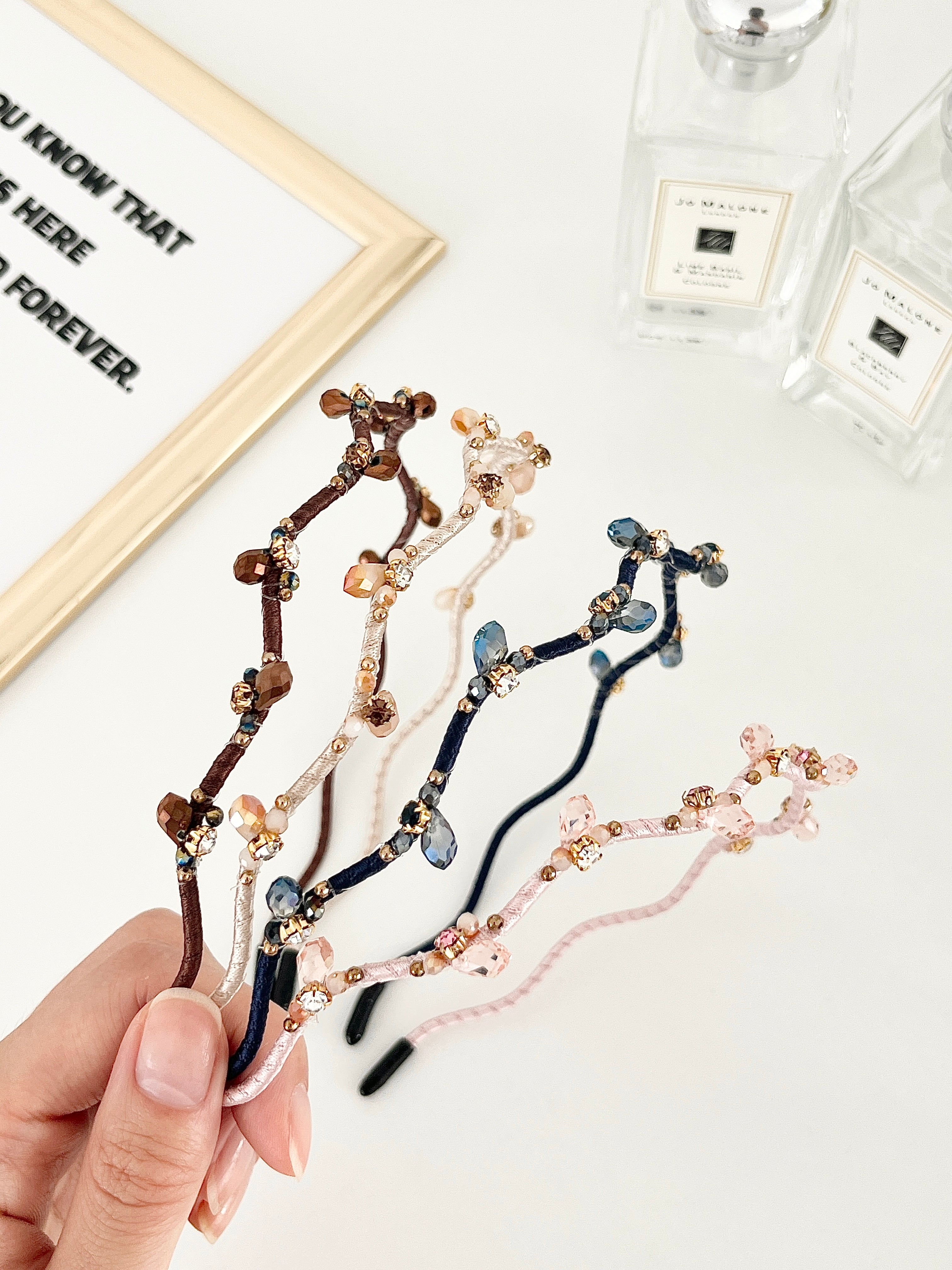 Crystal Branch Embellished Hairband