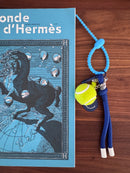 Happy Tennis Ball Key Charms