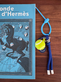Happy Tennis Ball Key Charms